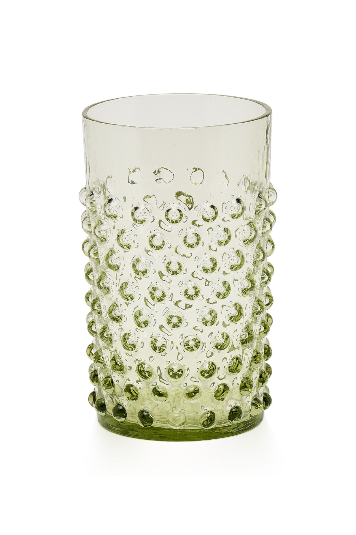 ELSA CRYSTAL Bohemia Lunaria Glass Green