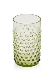 ELSA CRYSTAL Bohemia Lunaria Glass Green