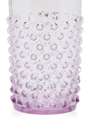 ELSA CRYSTAL Bohemia Lunaria Glass Purple