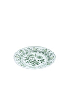 CESKY PORCELAN DUBİ 1860 Cibulak Geniş Kenarlı Düz Servis Tabağı Yeşil
