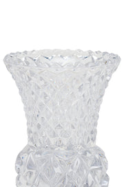 ELSA CRYSTAL Bohemia Aquarine Vazo Beyaz