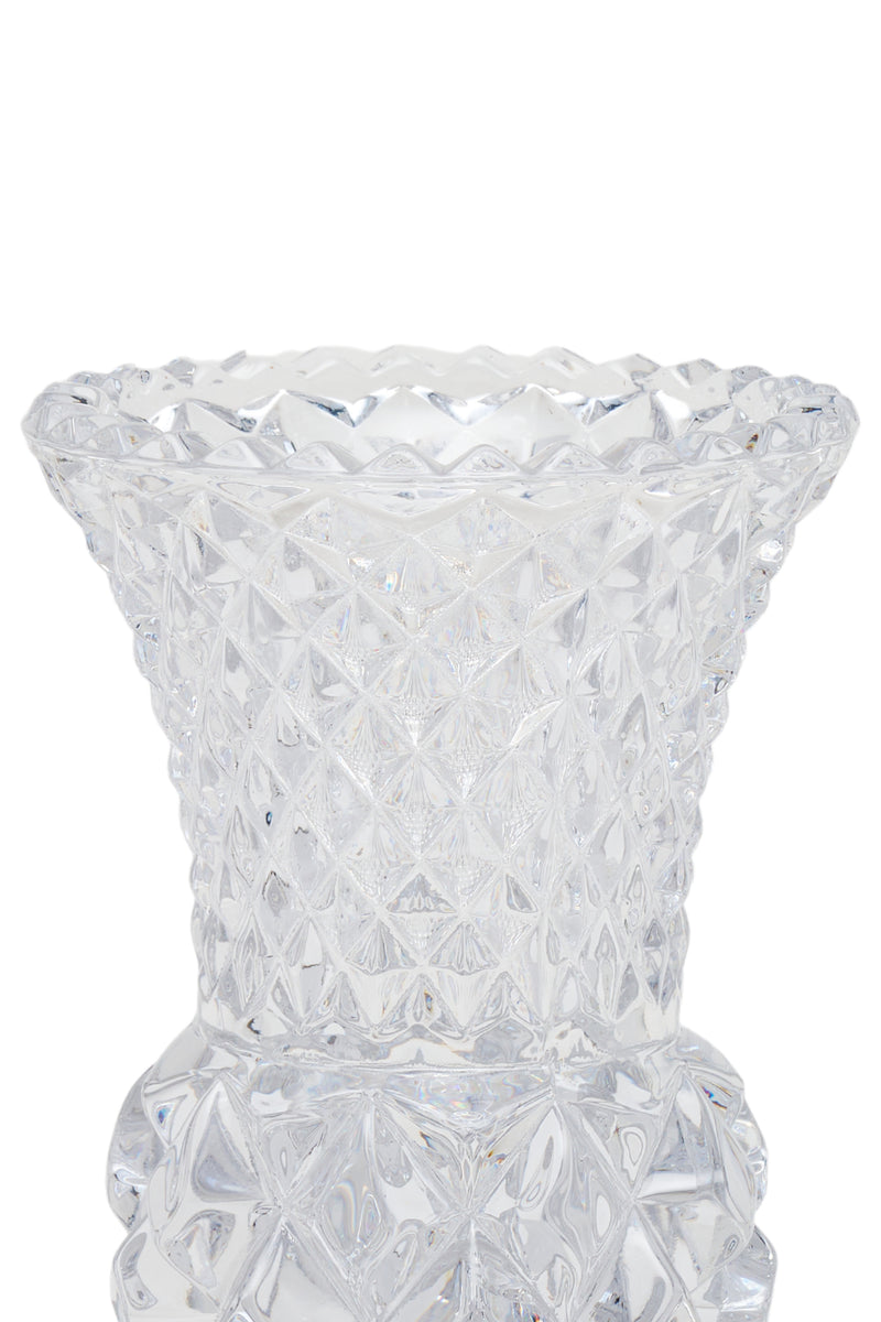 ELSA CRYSTAL Bohemia Aquarine Vazo Beyaz