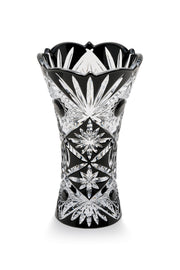 ELSA CRYSTAL Bohemia Maravelle Açık Ağız Büyük Vazo Siyah