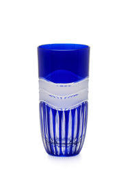 ELSA CRYSTAL Bohemia Aurora Orbit Meşrubat Bardağı Mavi Renk