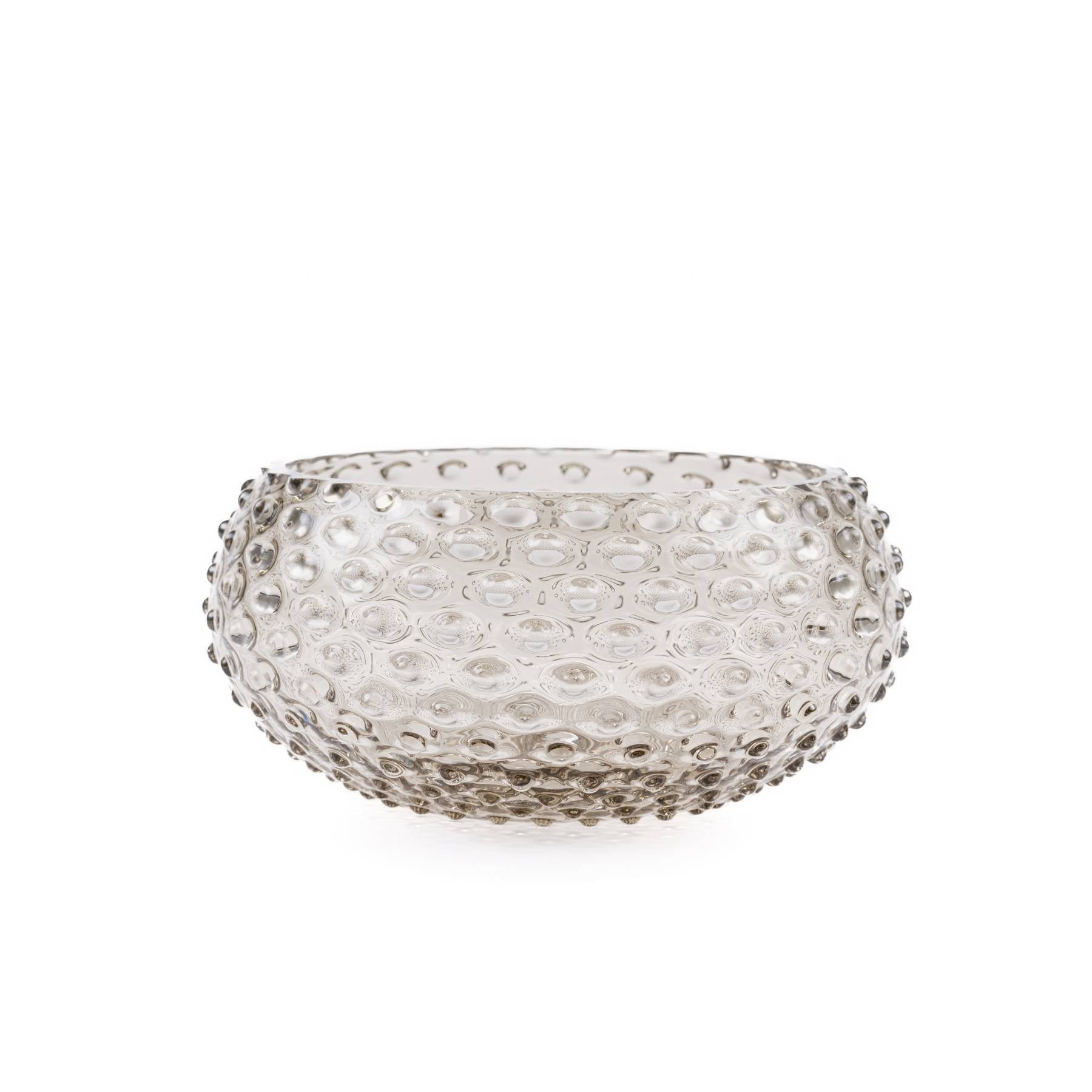 Elsa Crystal Bubble Hobnail Tapas Bowl, Cashmere, 23 cm