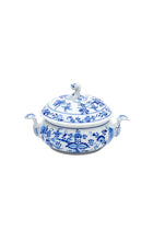 CESKY PORCELAN DUBI 1860 Cibulak Round Soup Pot Blue