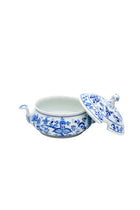 CESKY PORCELAN DUBI 1860 Cibulak Round Soup Pot Blue