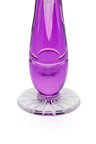 ELSA CRYSTAL Bohemia Lunaria Küçük Vazo Eflatun