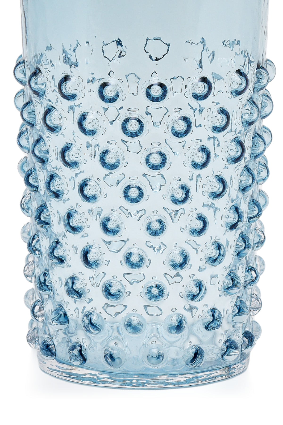 ELSA CRYSTAL Bohemia Lunaria Glass Blue