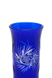 ELSA CRYSTAL Bohemia Alya Kahve Yanı Bardağı Mavi