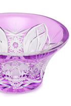 ELSA CRYSTAL Bohemia Lunaria Small Vase Lilac