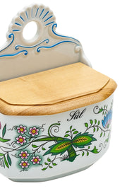 CESKY PORCELAN DUBİ 1860 Cibulak Kavanoz Renkli