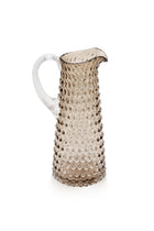 ELSA CRYSTAL Bohemia Lunaria Jug Gray