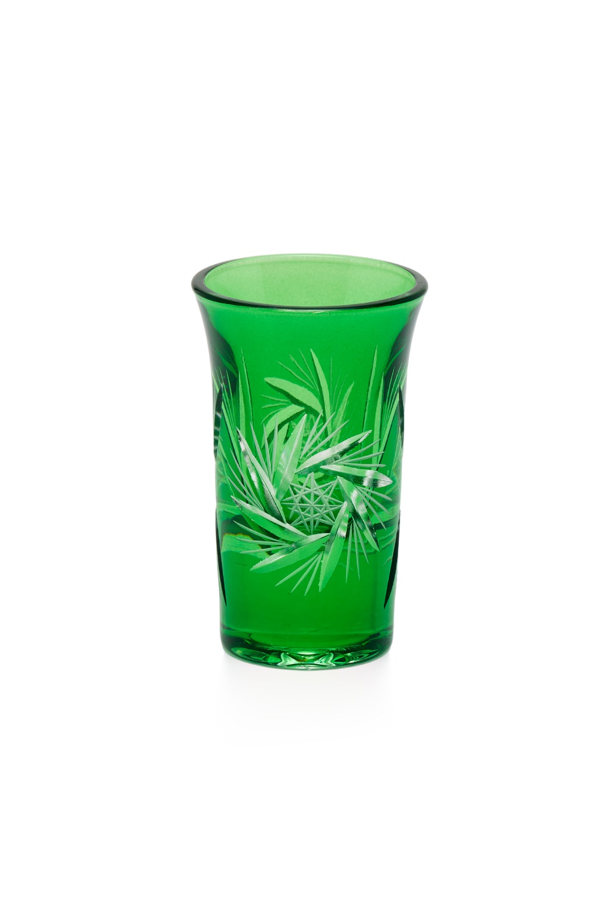ELSA CRYSTAL Bohemia Alya Kahve Yanı Bardağı Yeşil
