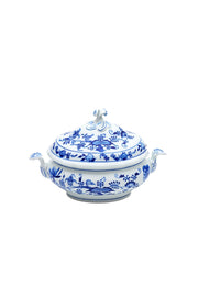 CESKY PORCELAN DUBİ 1860 Cibulak Çorba Tenceresi Mavi