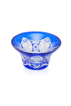 ELSA CRYSTAL Bohemia Lunaria Küçük Tabak Mavi