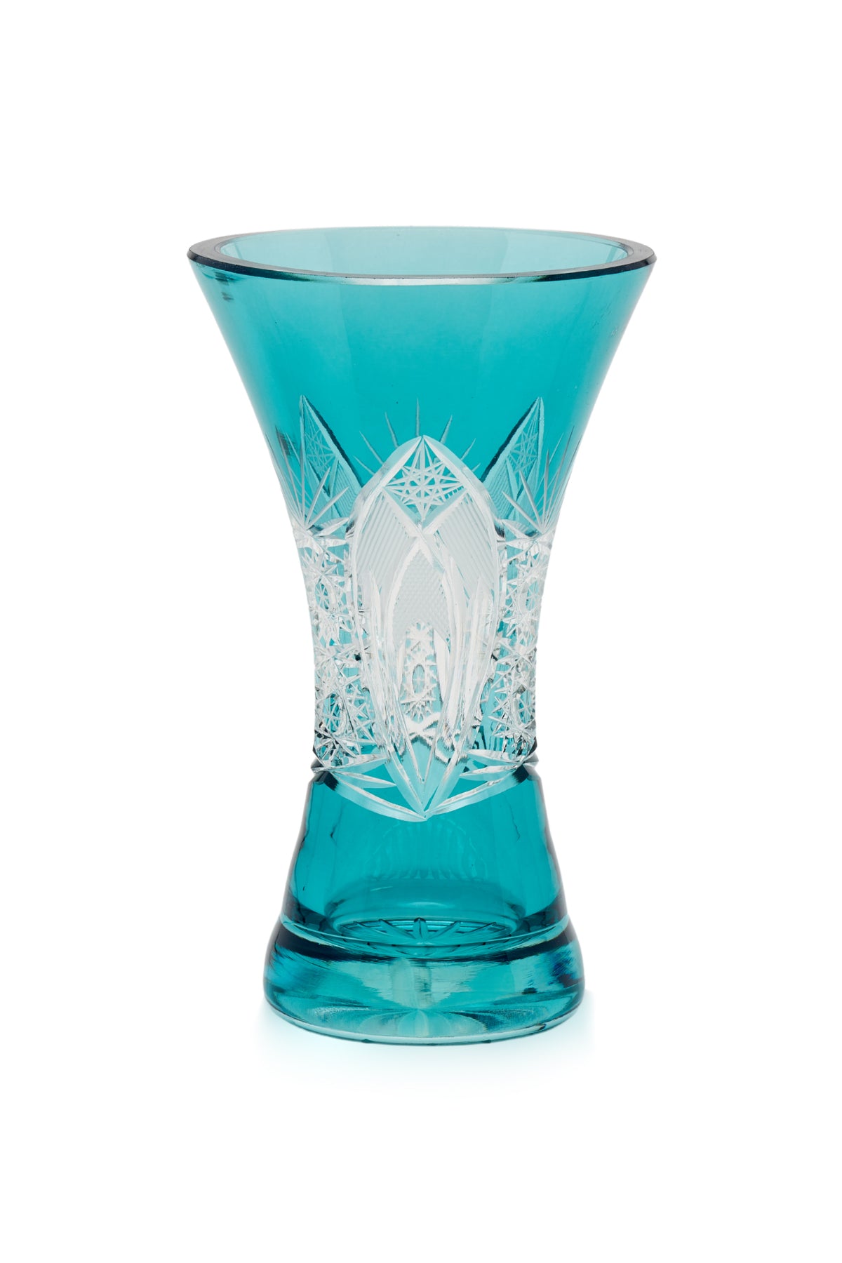 ELSA CRYSTAL Bohemia Lunaria Küçük Vozo Azur