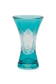 ELSA CRYSTAL Bohemia Lunaria Küçük Vozo Azur