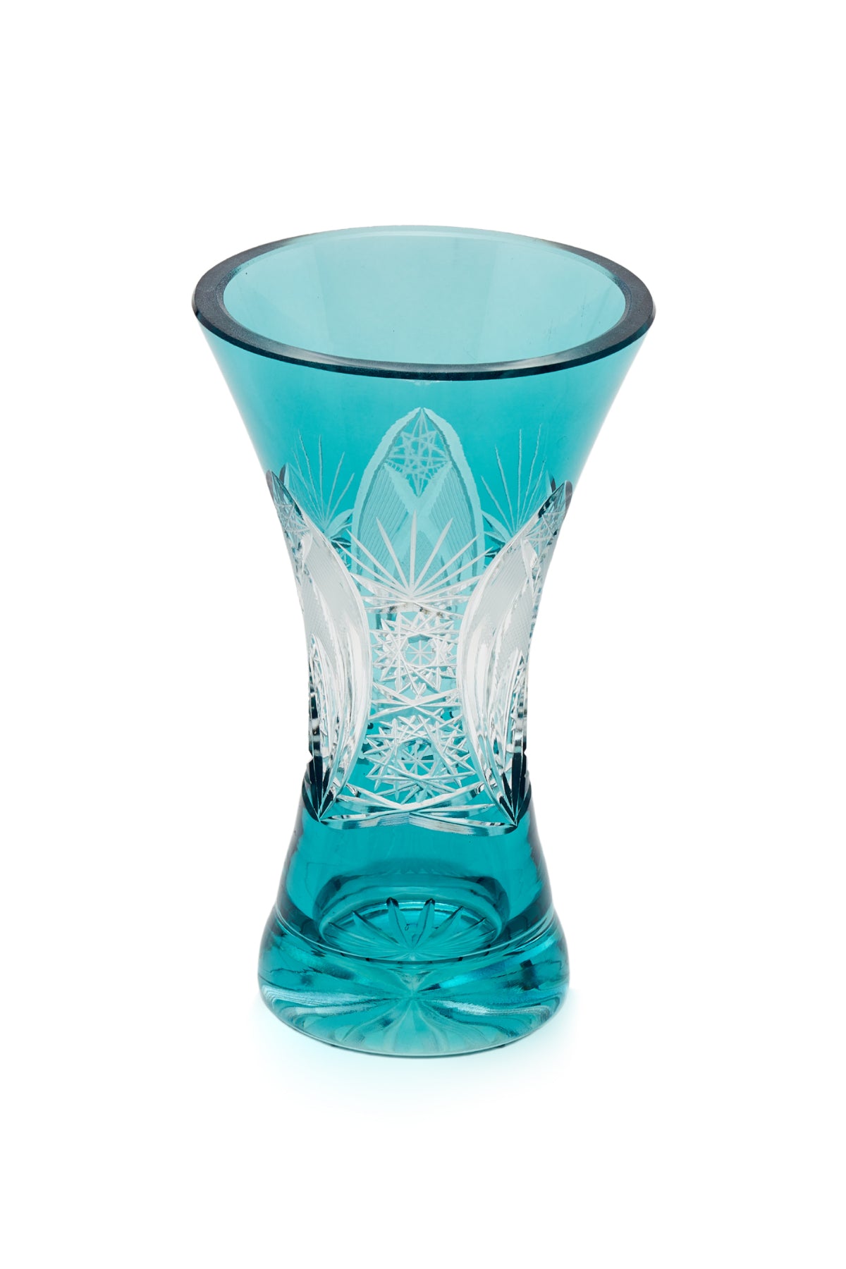 ELSA CRYSTAL Bohemia Lunaria Küçük Vozo Azur