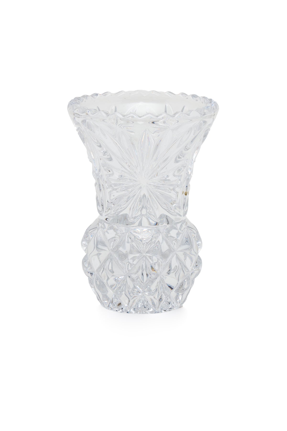 ELSA CRYSTAL Bohemia Aquarine Vazo Beyaz