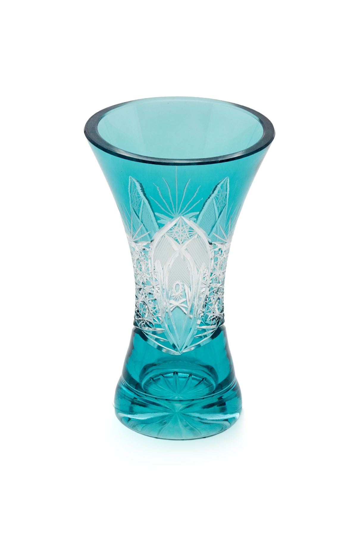 ELSA CRYSTAL Bohemia Lunaria Küçük Vozo Azur