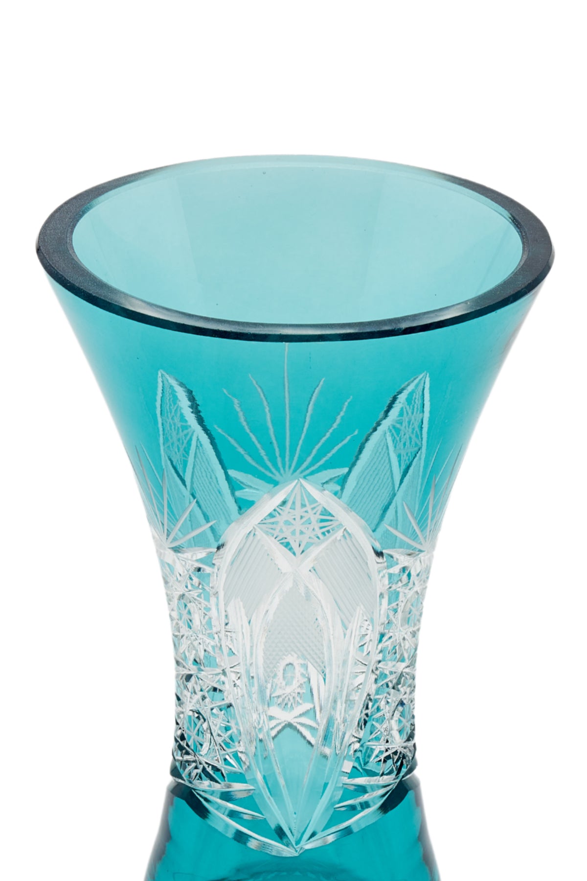 ELSA CRYSTAL Bohemia Lunaria Küçük Vozo Azur