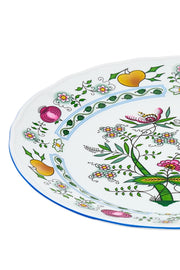 CESKY PORCELAN DUBİ 1860 Cibulak Büyük Servis Tabağı Renkli