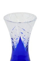 ELSA CRYSTAL Bohemia Lunaria Orta Boy Vazo Mavi