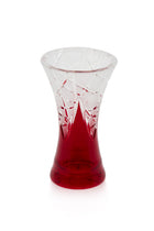ELSA CRYSTAL Bohemia Lunaria Küçük Vazo Kırmızı