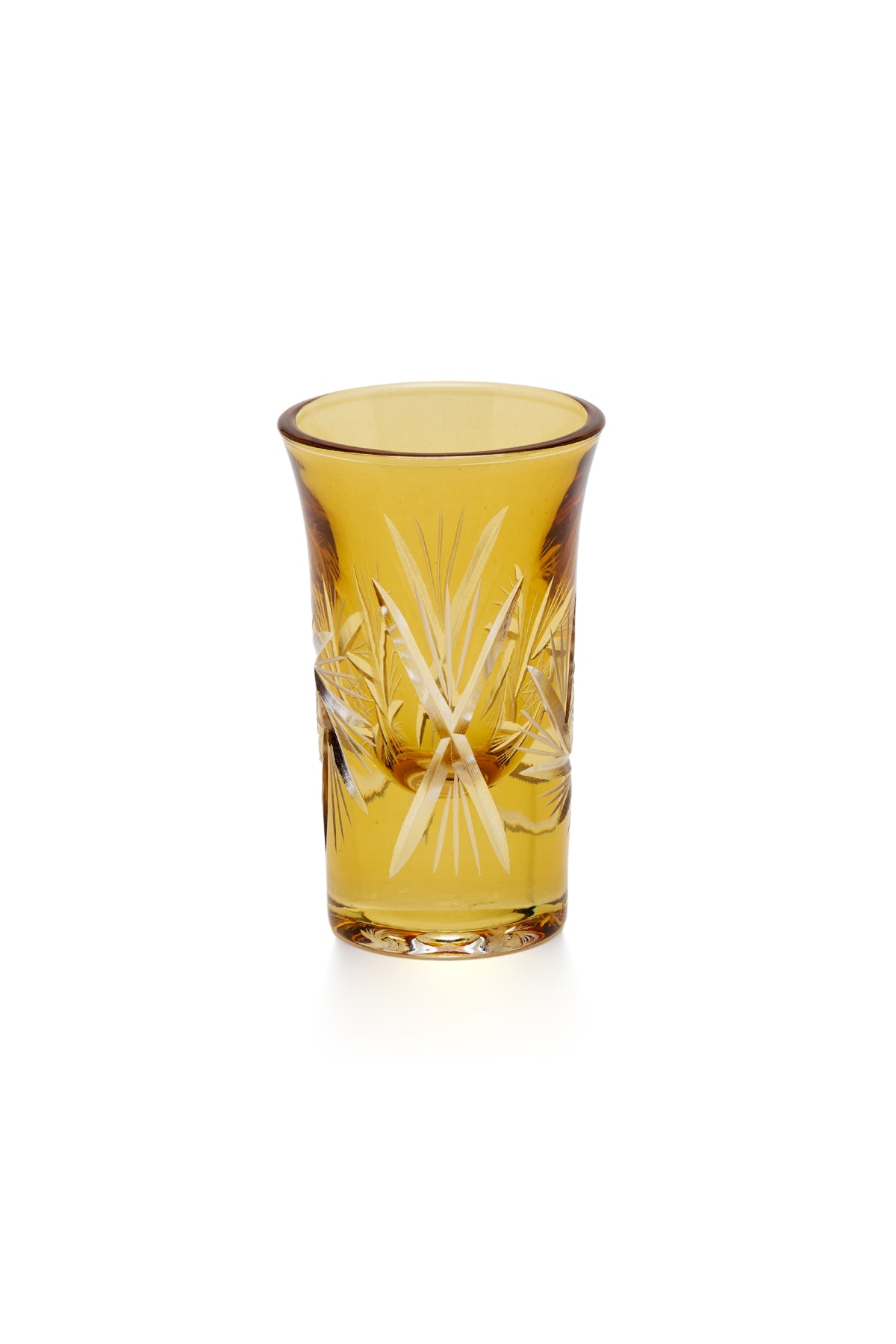 ELSA CRYSTAL Bohemia Alya Kahve Yanı Bardağı Sarı