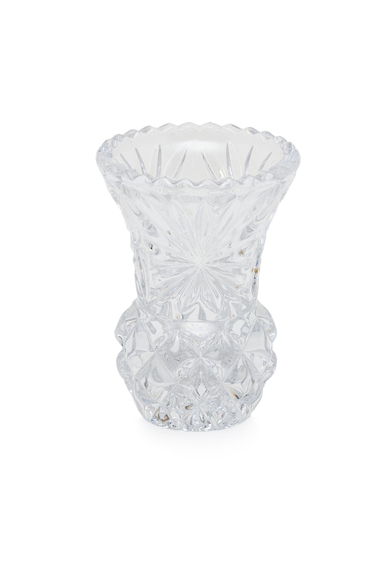 ELSA CRYSTAL Bohemia Aquarine Vazo Beyaz