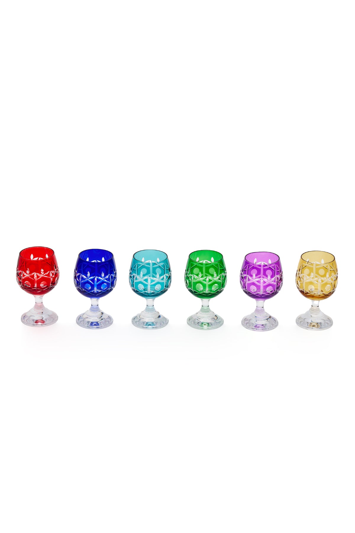 ELSA CRYSTAL Bohemia Alya Kahve Yanı Bardağı Yeşil
