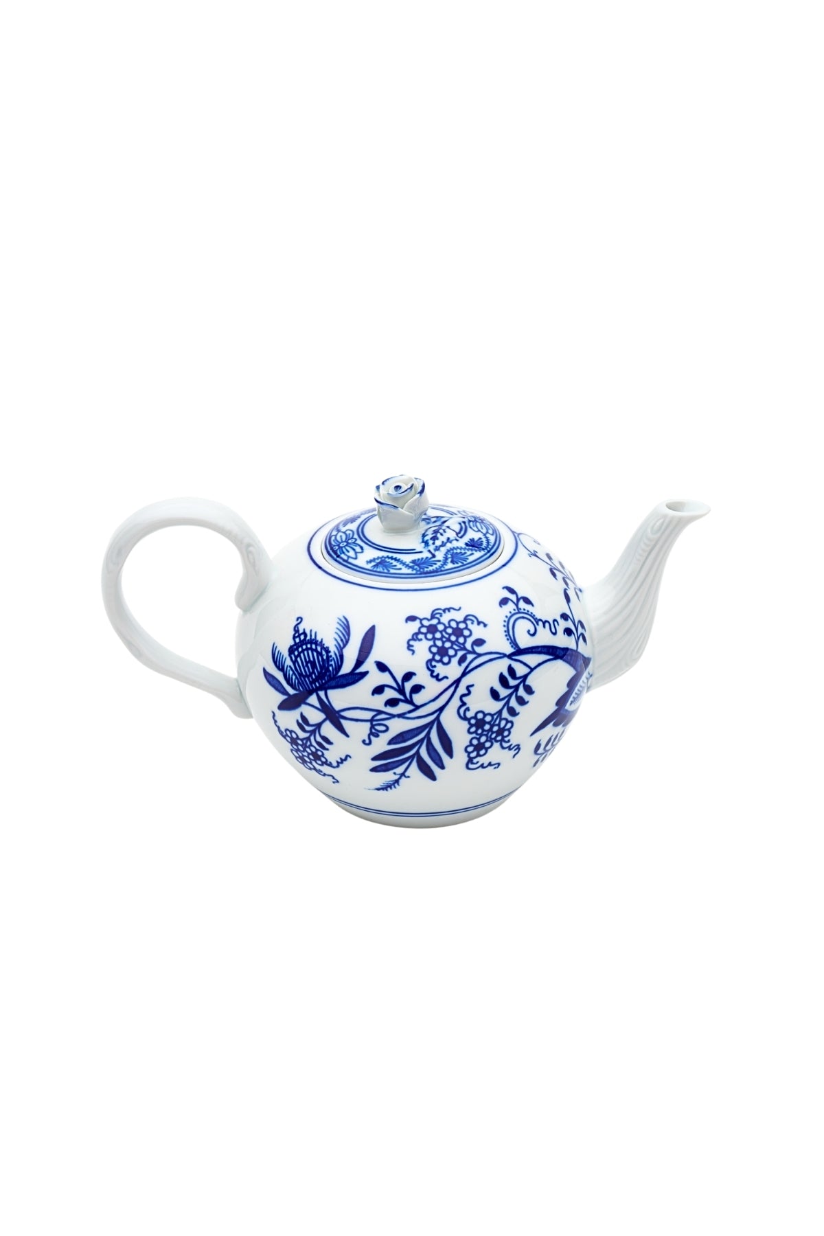 CESKY PORCELAN DUBİ 1860 Cibulak Demlik Mavi