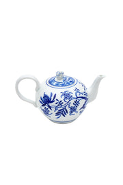 CESKY PORCELAN DUBİ 1860 Cibulak Demlik Mavi