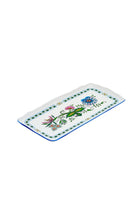 CESKY PORCELAN DUBI 1860 Cibulak Boat Plate Colored