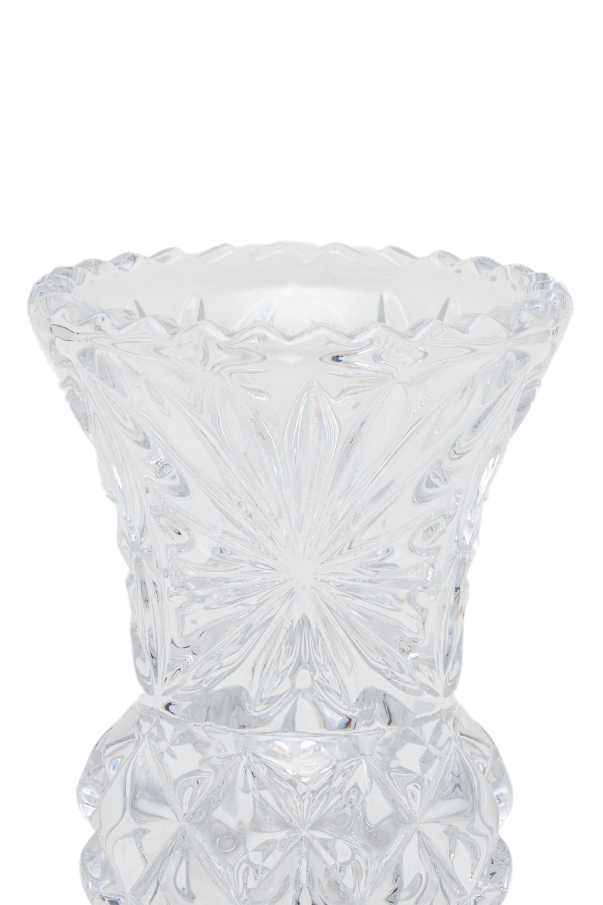 ELSA CRYSTAL Bohemia Aquarine Vazo Beyaz