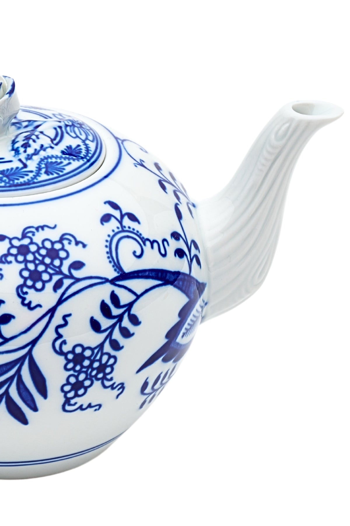 CESKY PORCELAN DUBİ 1860 Cibulak Demlik Mavi