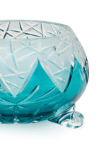 ELSA CRYSTAL Bohemia Lunaria Küçük Tabak Azur