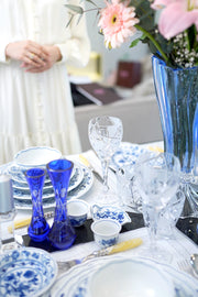 ELSA CRYSTAL Bohemia Elysium Melisa Ayaklı Bardak Beyaz