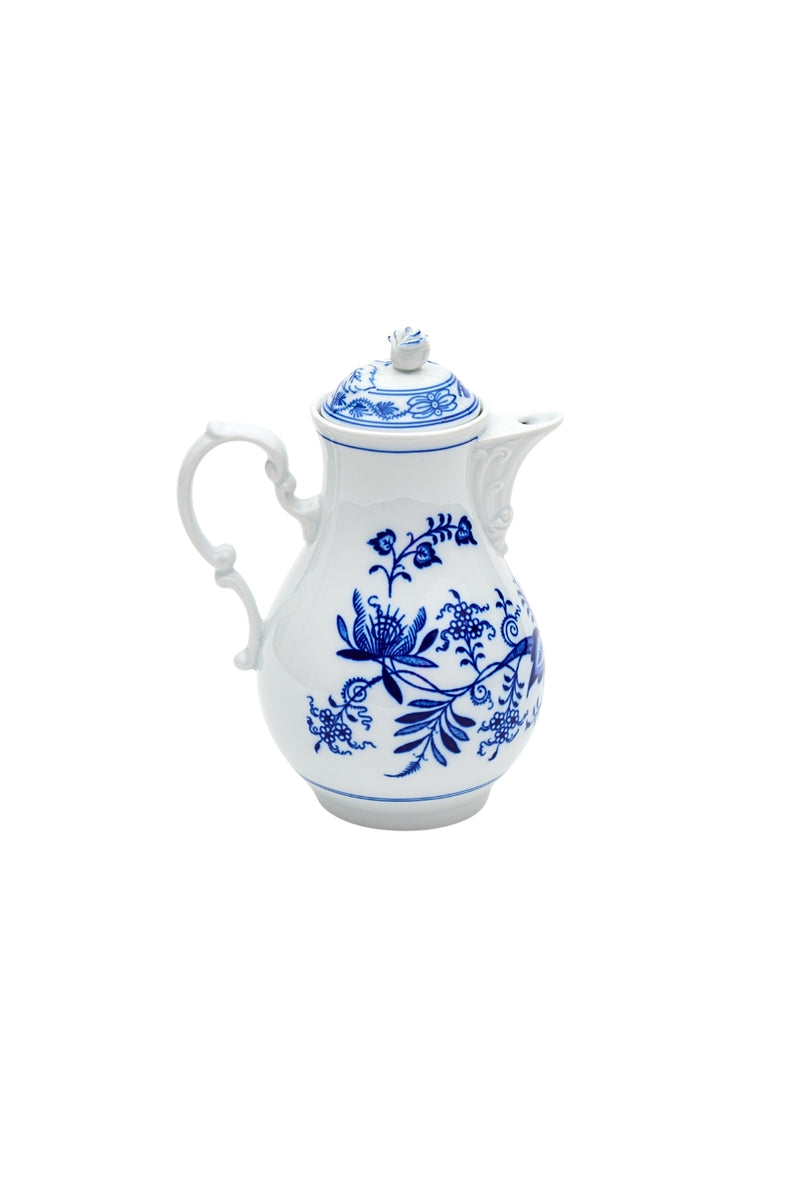 CESKY PORCELAN DUBİ 1860 Cibulak Kahve Sürahisi Mavi