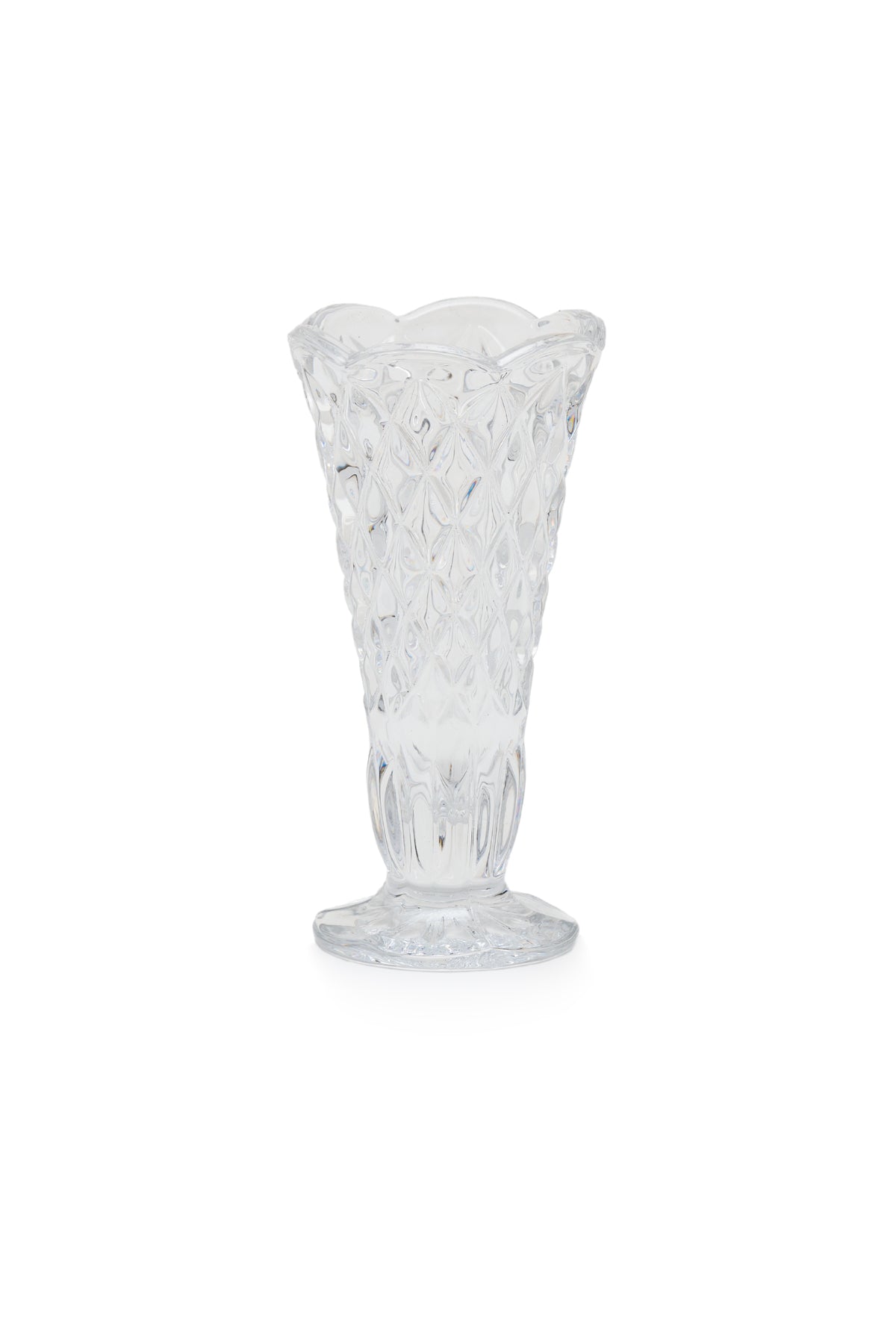 ELSA CRYSTAL Bohemia Aquarine Vazo Beyaz