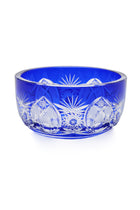 ELSA CRYSTAL Bohemia Lunaria Küçük Tabak Mavi