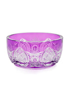 ELSA CRYSTAL Bohemia Lunaria Küçük Tabak  Eflatun