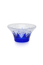 ELSA CRYSTAL Bohemia Lunaria Küçük Vazo Mavi