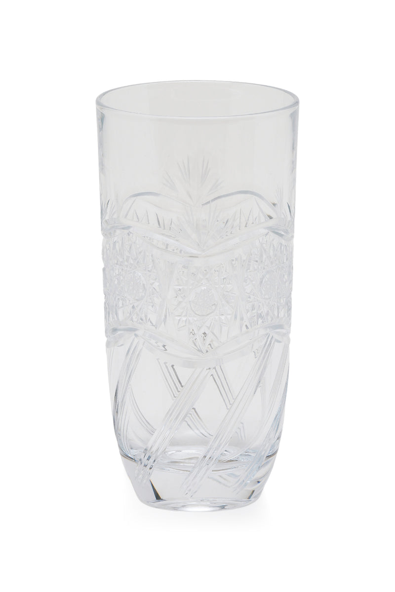 ELSA CRYSTAL Bohemia Aurora Orbit Meşrubat Bardağı Beyaz