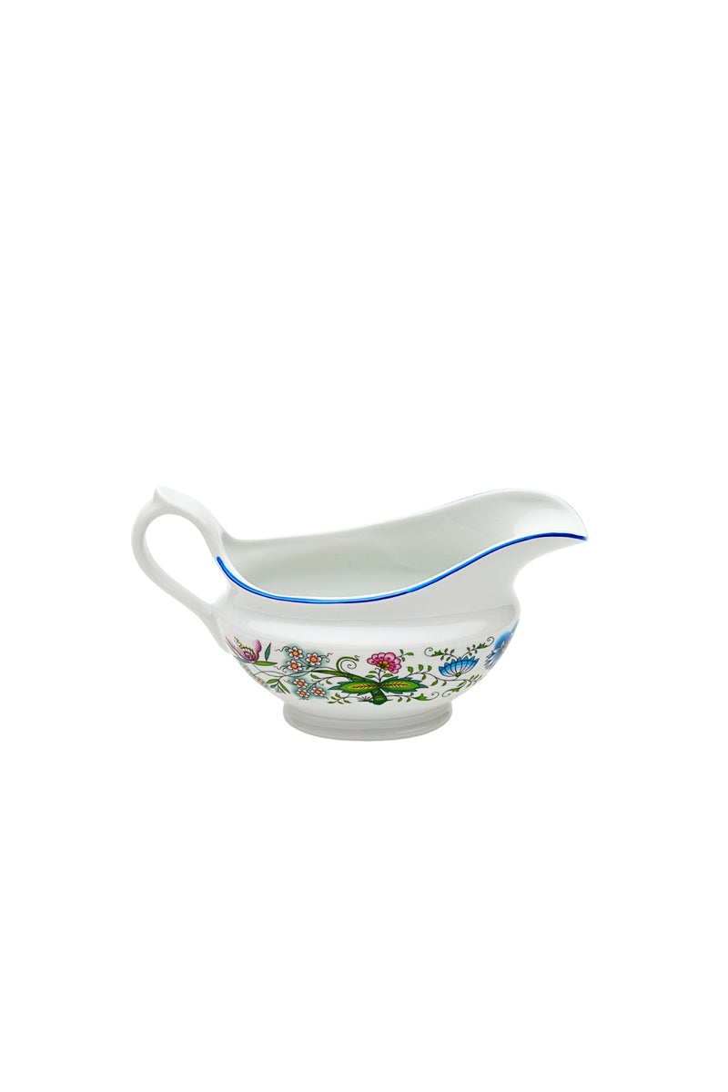 CESKY PORCELAN DUBİ 1860 Cibulak Sosluk Renkli