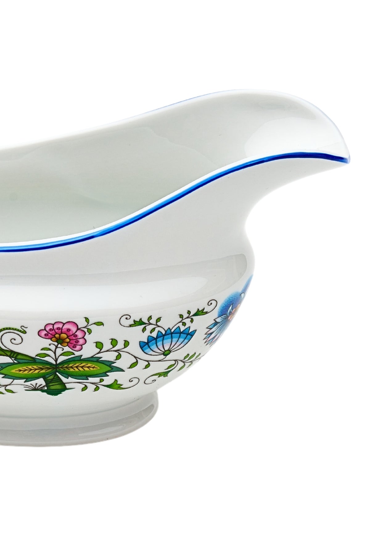 CESKY PORCELAN DUBİ 1860 Cibulak Sosluk Renkli