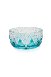 ELSA CRYSTAL Bohemia Lunaria Küçük Tabak Azur