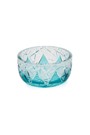 ELSA CRYSTAL Bohemia Lunaria Küçük Tabak Azur