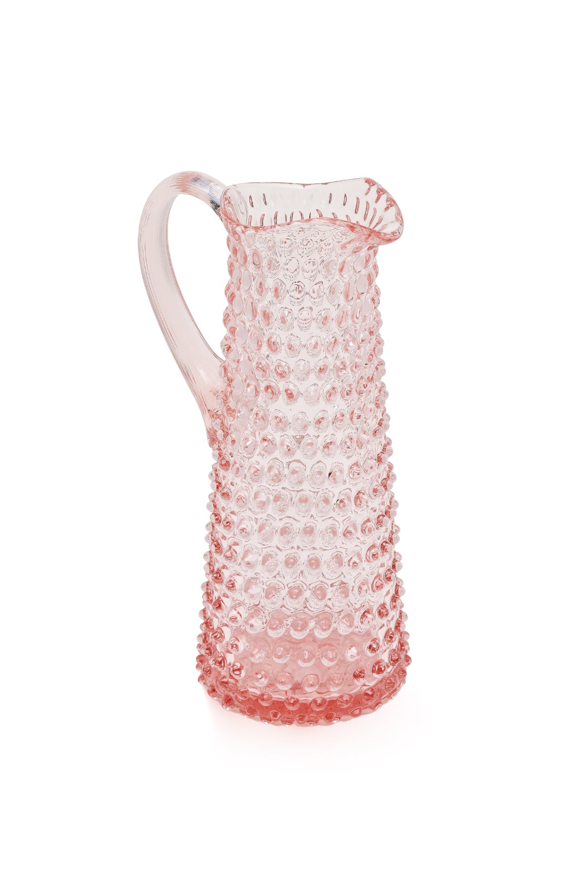 ELSA CRYSTAL Bohemia Lunaria Jug Pink